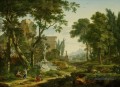 Paysage arcadien Jan van Huysum bois paysage